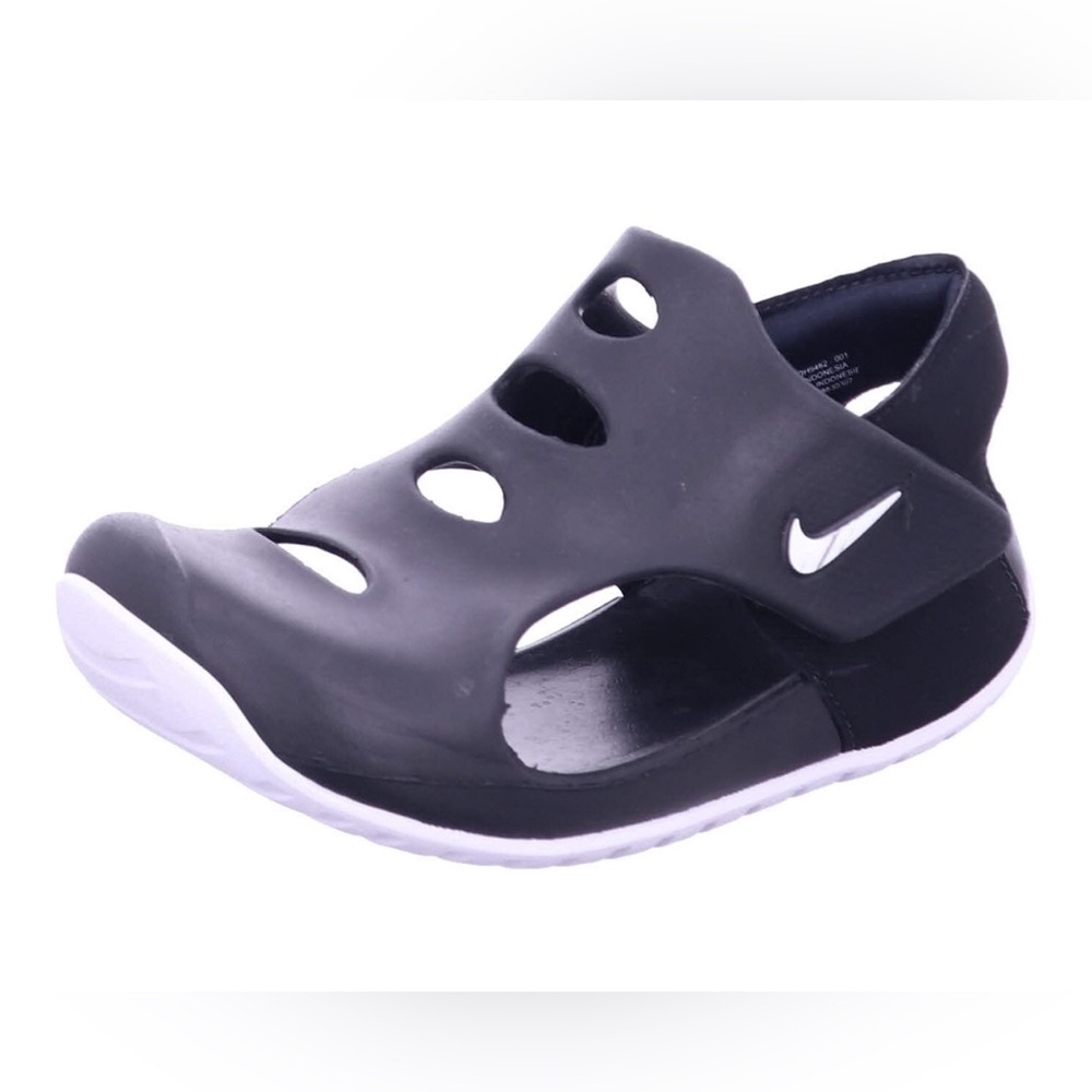 Nike Sunray Protect 3 PS kid's sandals - black/ white
